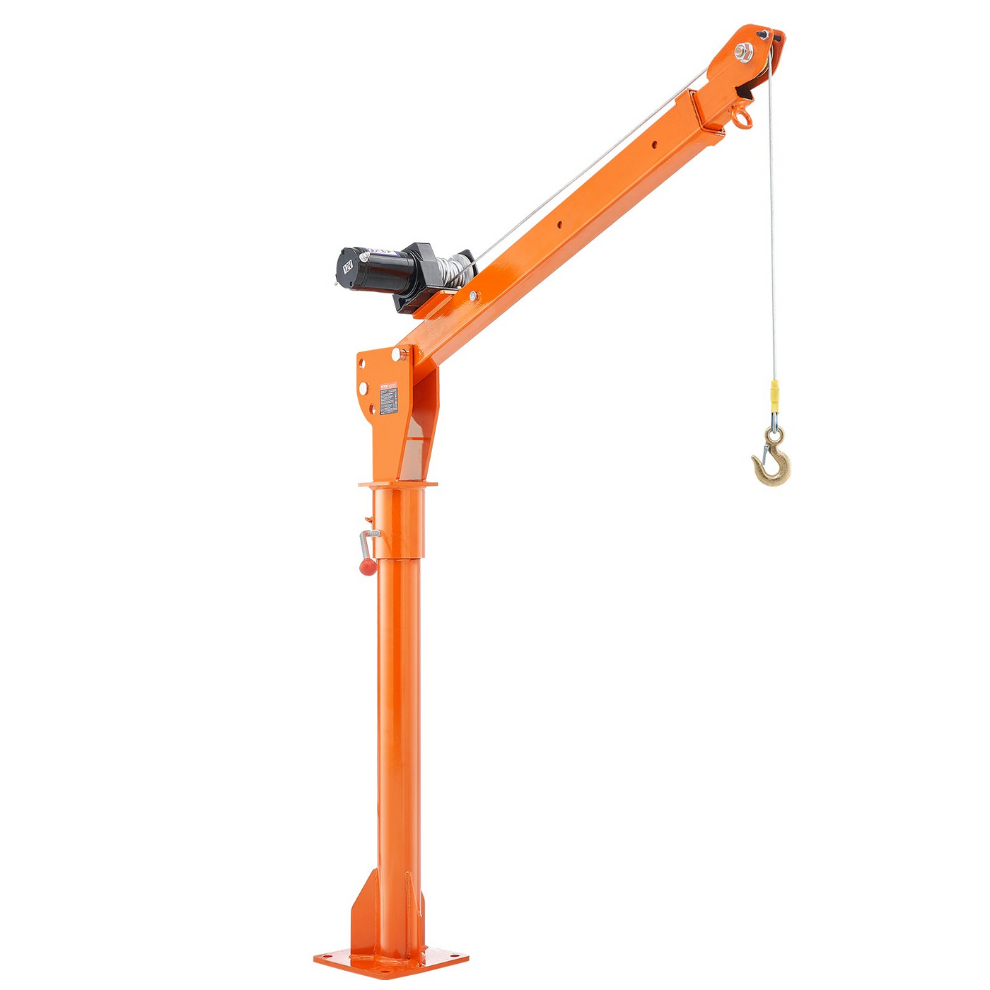VEVOR Electric Pickup Truck Crane Hoist Crane 1100 lbs 360° Swivel Hoist Lift