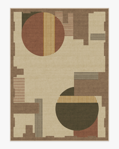 Architectural Digest Maha Natural Clay Rug