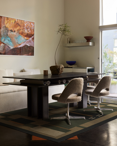 Architectural Digest Monolith Olive Green Rug