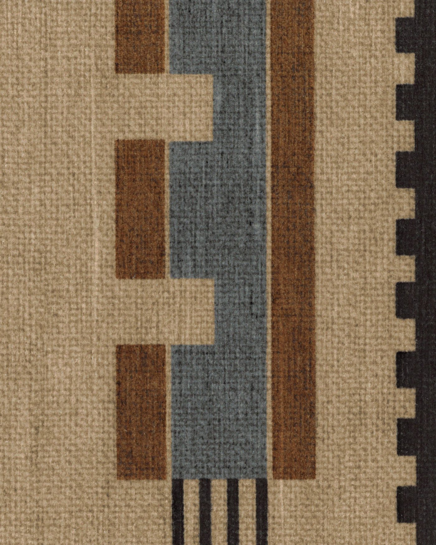 Architectural Digest Kasi Black &amp; Tan Rug