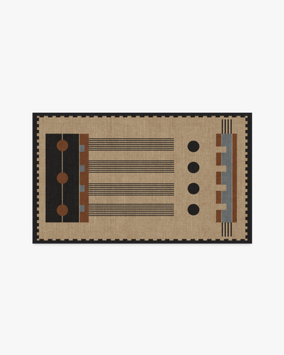 Architectural Digest Kasi Black &amp; Tan Rug