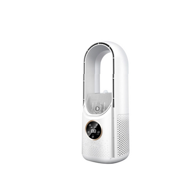 Moody Cool Misting And Leafless No Noise Portable 4 In 1 USB Desk Fan