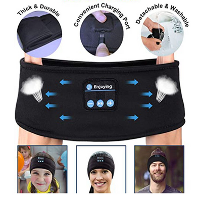 Cloud Headband With Bluetooth Speakers