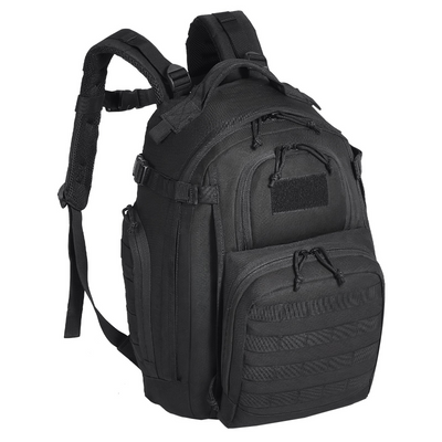 Tactical Backpack 25L Military Backpack with Molle Mode & Sponge Pad Black