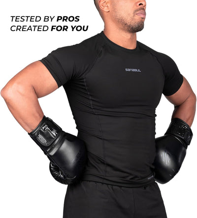 Essential Gel Boxing Gloves | Pro-Tested Kickboxing Gloves for Men and Women | Ideal for Boxing, MMA, Muay Thai, and Heavy Bag Training