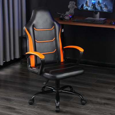 Ergonomic Gaming Chair, Comfortable Computer Chair for Heavy People, PU Leather Video Game Chairs for Adults, Adjustable Office Chair Gamer Chair